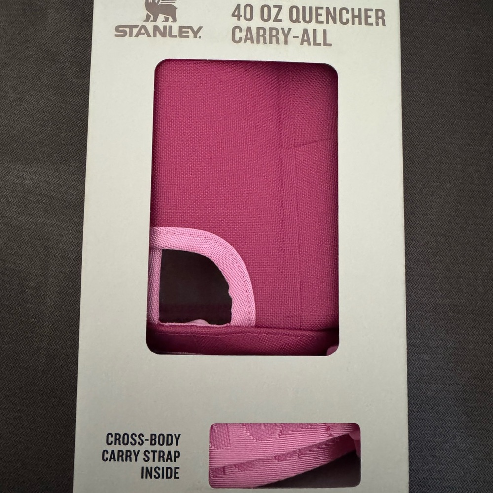Stanley Magenta Quencher Carry-all with Cross-Body Strap - Picture 2 of 2